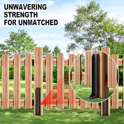 Fence Post Repair Kit，(Separation 16.9+17.9",4 pcs) - size: Separation (16.9+17.9")