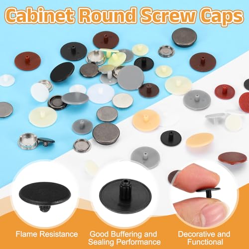 uxcell 300Pcs 3x13mm Plastic Hole Plugs, Round Screw Cap Cover, Panel Drill Hole Plugs for Furniture Cabinet Cupboard Shelves Fencing Post Pipe Insert End Caps, Black - color: Black, size: 3x13mm