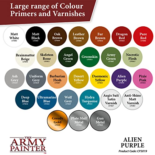 The Army Painter, Colour Primer Alien Purple, 400 ml acrylic spray - color: Alien Purple