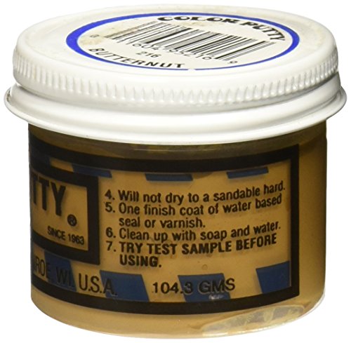 3.68 oz Color Putty 216 Butternut Waterborne Putty - color: Butternut