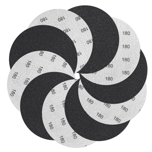VIBRATITE 180 Grit 5 Inch Hook & Loop Sanding Discs, 70PCS - size: 5 Inch (180 Grit)