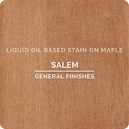 General Finishes Oil Based Penetrating Wood Stain, 1 Quart, Salem - color: Salem, size: 1 Quart