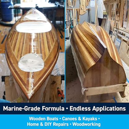 TotalBoat High Performance Clear Marine Epoxy Resin - 3 Gallon Kit, Medium - size: 3 Gallon, style: Medium
