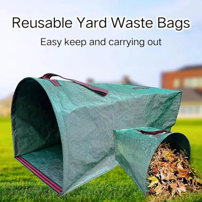 RISETEX Heavy-Duty 72 Gallon Standable Collapsible Yard Waste Leaf Bags - style: 1 Pack