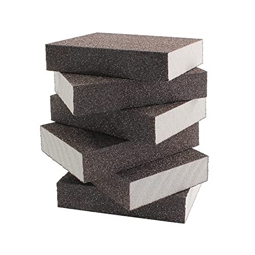 12Pcs 60 Grit Coarse Sanding Block - size: 60 Grit(Coarse)