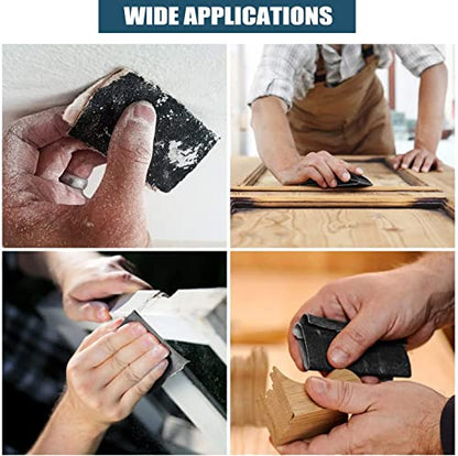 Utoolmart 280 Grits Sanding Sheets Wet Dry Silicon Carbide Sandpaper for Wood Furniture Metal Automotive Polishing 10pcs - color: 10pcs, size: 280 Grit