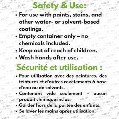 Paint Saint – Airtight Touch Up Paint Container with Built-In Brush | Mess-Free Paint Storage | Quick, Satisfying Touch Ups | Perfect for Homeowners, DIY & Property Managers