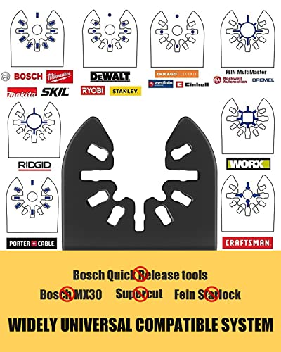 50pcs Oscillating Saw Blades (50swallowtail) - color: 50swallowtail