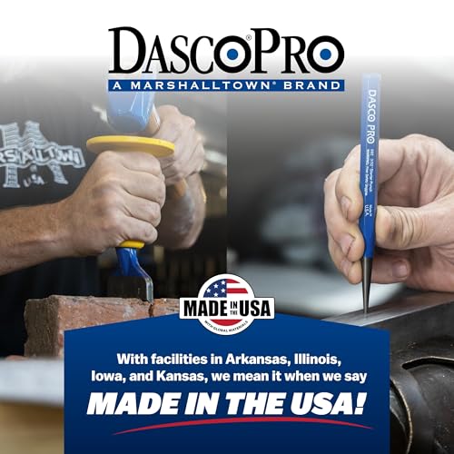 DASCO PRO Trim and Pry Bar, Assembled in USA, Small Pry Bar Scraper - size: 9 1/2 Inch