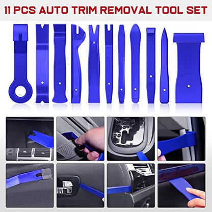 Nilight 19Pcs Auto Trim Removal Tool Set - color: Blue, size: 19Pcs