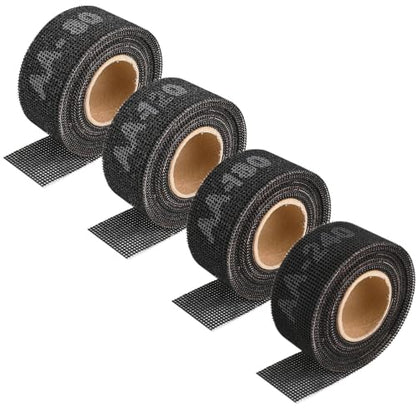 80-240 Grit Emery Cloth Roll for Copper Pipe Sanding 1-1/2 Inch - color: Mix Grit-22Yard