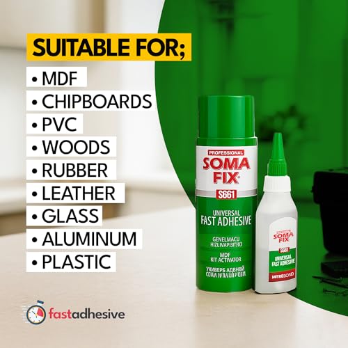 CA Glue with Activator - Instant Bond Cyanoacrylate Adhesive