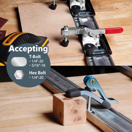 POWERTEC 72390 Circular Saw Track Plate with 36 Inch Straight Edge Clamp, Tool-Free Mounting System, Adjustable Fence for Fast and Accurate Cuts - size: 36 Inch Circular Saw Guide w/ Saw Plate