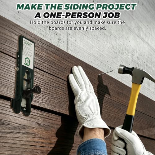 APACALI Siding Installation Tool, 2 Pack, 5/16-Inch, Carbon Steel, Green