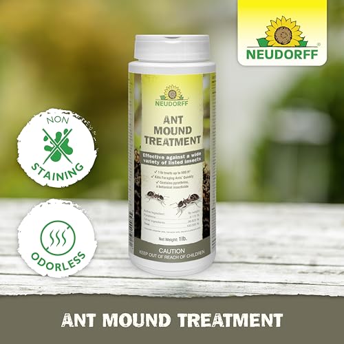 Neudorff Ant Mound Treatment Proven Foraging Ant Killer* Insecticide 1 LB. - size: 1 LB. (Mound)