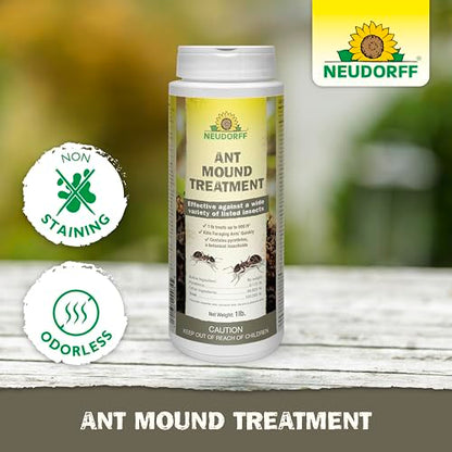 Neudorff Ant Mound Treatment Proven Foraging Ant Killer* Insecticide 1 LB. - size: 1 LB. (Mound)