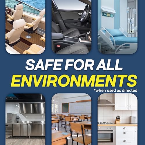 MOLD BOMB Fogger – Mold Stain & Odor Fogger – Deep Penetrating Room Treatment for Affected Areas – DIY Cleanup Solution (1 Pack)