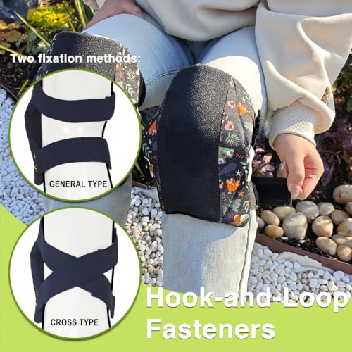 Garden Kneeling Pad and Knee Pads Women, Foam Padding Kneepads, Butterfly - color: Butterfly