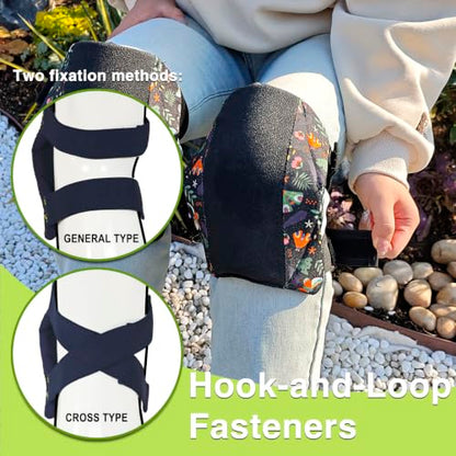 Garden Kneeling Pad and Knee Pads Women, Foam Padding Kneepads, Butterfly - color: Butterfly