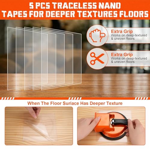 Heavy-Duty Vinyl Click Flooring Gap Repair Tool Set