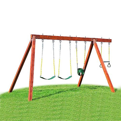 BeneLabel Heavy Duty Swing Hangers with Bearings - Set of 2 Stainless Steel 304 Hardware for Wood & Metal Beams - Ideal for Hanging Hammocks, Yoga Swings, Porch Swing - 1500LB Capacity - 7" x M2/5" - color: 2 pack - 7"