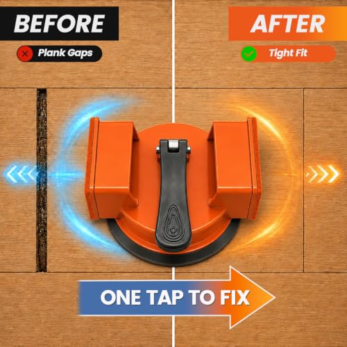 Floor Gap Fixer Tool Double 90° Suction Cup Flooring Repair Kit Pro