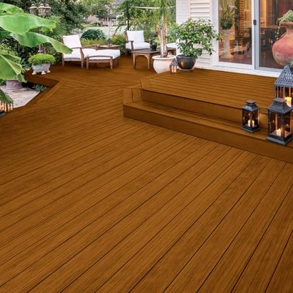 Olympic WaterGuard 11.75 oz. Woodland Cedar Semi-Transparent Exterior Wood Stain Plus Sealer (Pack of 2) - color: Cedro del bosque, size: 11 oz. (Pack of 2), style: No sheen