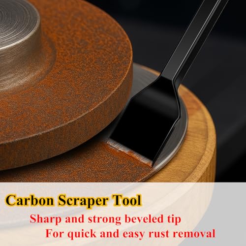 Scraper Head Gasket Scraper, High Hardness Chrome Vanadium Steel with Non-Slip Rubber Handle Scraper, Gasket Scraper for Removing Gaskets,Rust, Paint,Varnish (1 '') - size: 1 ''