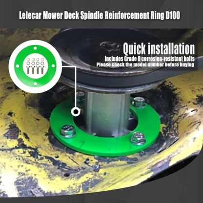 Mower Deck Spindle Reinforcement Ring Repair Plate for John Deere D100