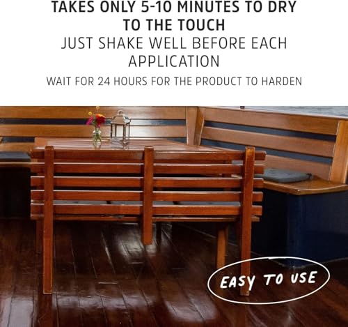 Finish, Premium Teak Cleaner and Brightener, Water-Based, Oil-Free Wood Restorer & Protectant, Safe & Easy To Use Teak Sealer & Polisher for Outdoor & Indoor Wood Furniture, 64 oz - size: 64 Fl Oz (Pack of 1)