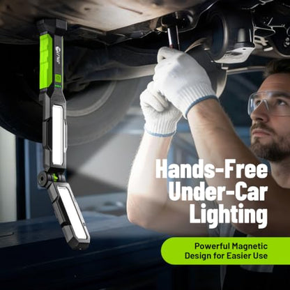 Rechargeable Magnetic Work Light: 2500LM Work Light for Mechanics