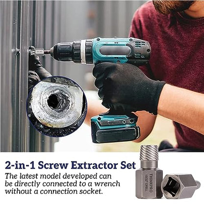 Screw & Bolt Extractor Set,36 Pieces extractor set