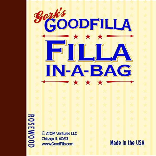 GoodFIlla Rosewood, 12 Pound, Wood and Grain Filler Powder, Stainable, Paintable, Sandable, Versatile | Zero Waste - color: Rosewood, size: 12 lb