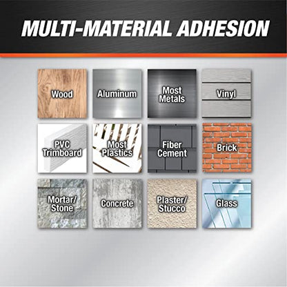 DAP Dynaflex Ultra Advanced Exterior Sealant, Iron Gray, 10.1 Oz (7079818215) - color: Iron Gray, size: 10.1 oz