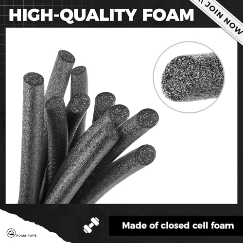 MotiMind Foam Backer Rod for Gap, 1/2 Inch X 400 ft, Black, 1 Roll - color: Black, size: 1/2 Inch X 400 ft