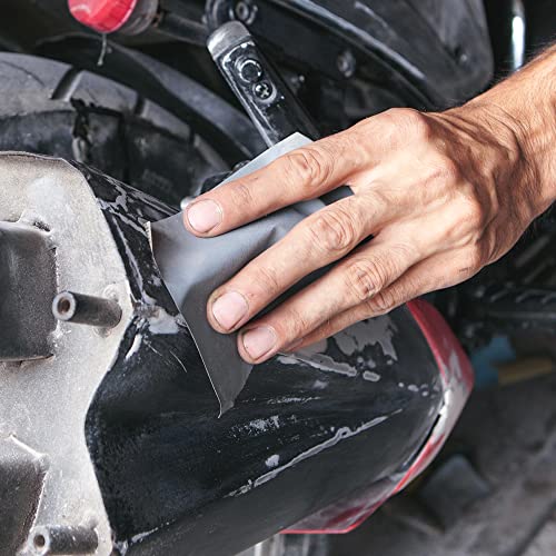 Fandeli | Waterproof Sandpaper | 1500 Grit | 25 Sheets 9'' x 11'' | For Car Polishing, Wooden Furniture Sanding and Metal Sanding | Water Resistant - style: 1500 Grit