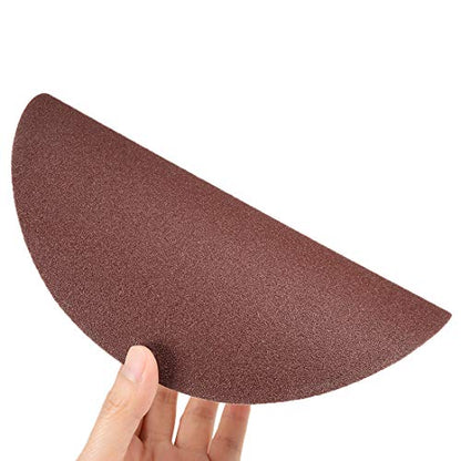 uxcell 15pcs 8" Hook and Loop Sanding Discs 100 Grit Aluminum Oxide - size: 100 Grit