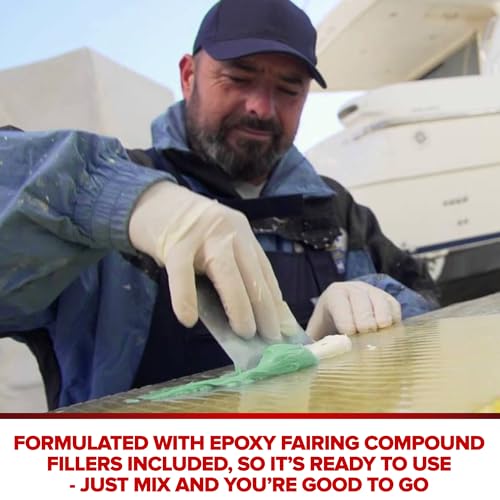 MAS Epoxy Fairing Compound 2 Quart, Excellent Sag Resistance - size: 2 Quart
