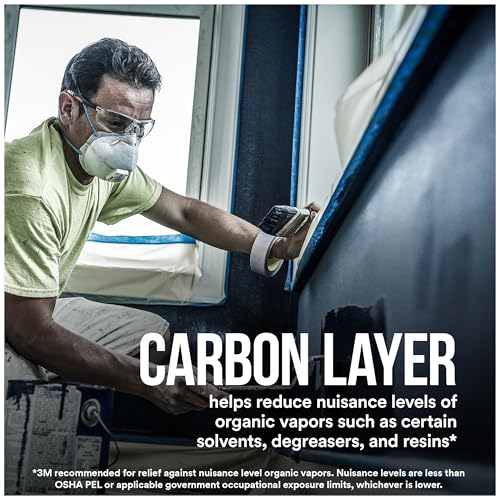 3M Paint Odor Valved Respirator (8577PA1-B-PS)