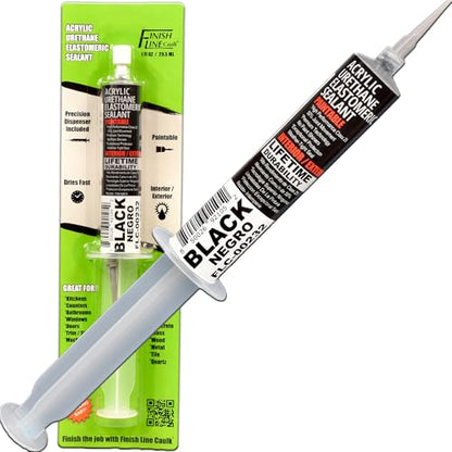 30mL Pre-Filled Precision Caulk Applicator Black, 1-Pack - color: Black