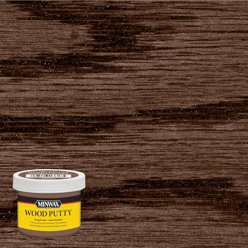 Minwax Wood Putty, Walnut, 3.75 oz. (Pack of 2) - color: Walnut, size: 3. 75 oz. (Pack of 2)