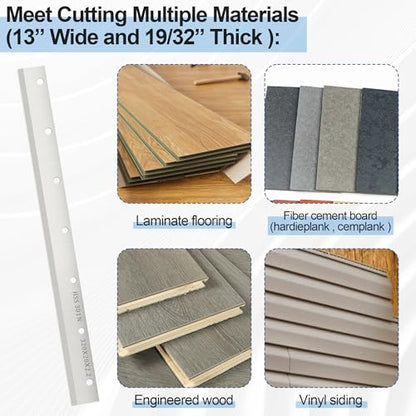 2100009 Laminate Floor Cutting Blade, 13" Flooring Cutter Replacement Blade Compatible with Norske Tools NMAP002 Flooring and Siding Cutter - Laminate Flooring Tools Cutter Replacement Blade