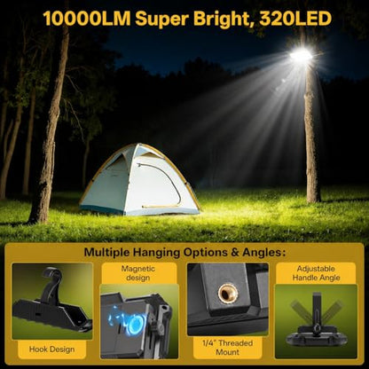 LED Work Light: Portable Rechargeable Magnetic Work Light