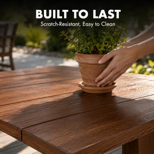 Mahogany Wood Sealer and Stain - Waterproof & Wood Hardwax Oil, 1qt - color: Mahogany, size: 1 Quart