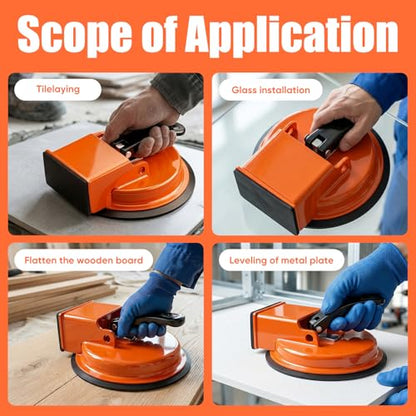 Floor Gap Fixer Tool, Heavy Duty Laminate Floor Suction Cup Repair Tool, Durable, Compact, & Efficient Flooring Tools for Vinyl, Wood, Laminate Floors (1PC)