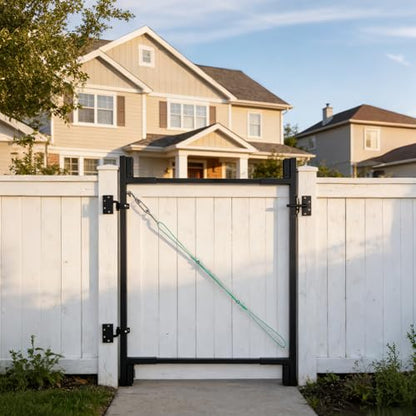 Heavy-Duty Adjustable Fence Gate Kit - 36" to 72" Wide DIY Gate Kit for Wooden Fence Using 1x4 & 2x4 Lumber, Complete Gate Kit for Building Sturdy 4 to 5 Foot Backyard Wood Gates /2 PCS - size: 2 PCS 36-72"