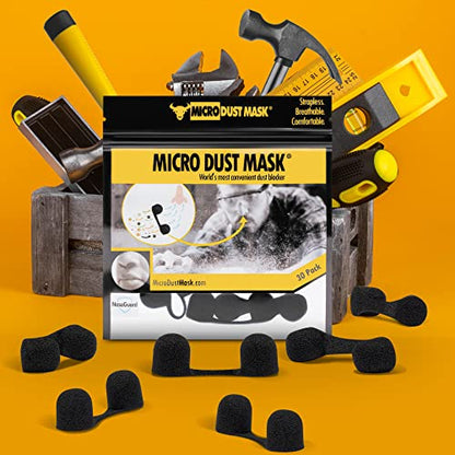 Dust Mask for Nose - Nose Filter Dust Blocker, Disposable Breathable Woodworking, Lawn Mowing, Construction - style: 30 Pack