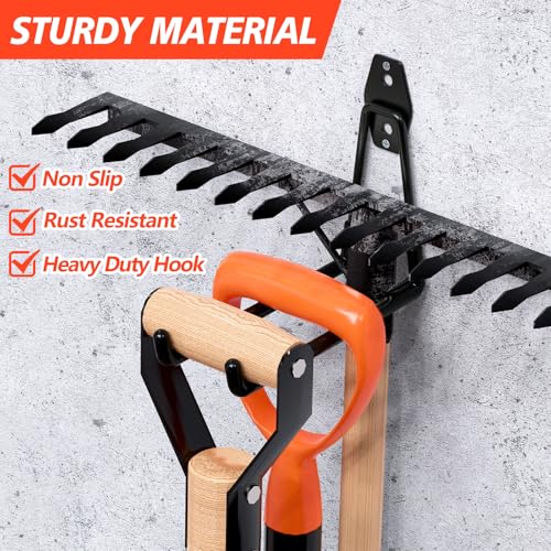 20-Pack Garage Hooks for Storage & Hanging Items, Save Space - color: 20 Pack Black