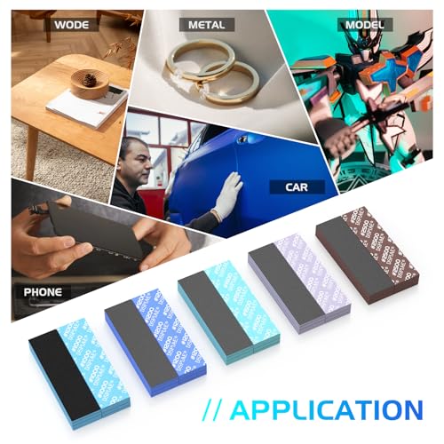 Soft Material Sanding Sponge Set Sandpaper Making Tool Kit Accessories for Dspiae Gundam GK Military Model - size: SS-S02