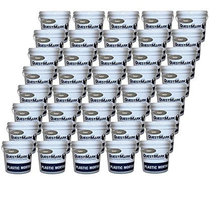 QuestMark 2110 High Traffic Epoxy Concrete Floor Patch and Resurfacer - Pallet (40 x 2 Gallon Unit), Natural - High Impact and Abrasion Resistant Repair - color: Natural, size: 2 Gallon (Bulk of 40)